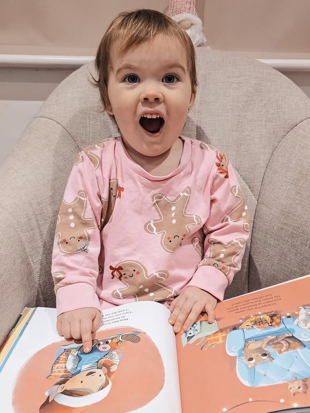 Instagram post by @mama_2_lola_priya for Wonderbly. Caption reads: [...] in their own book ✨️

Thanks to @wonderbly....