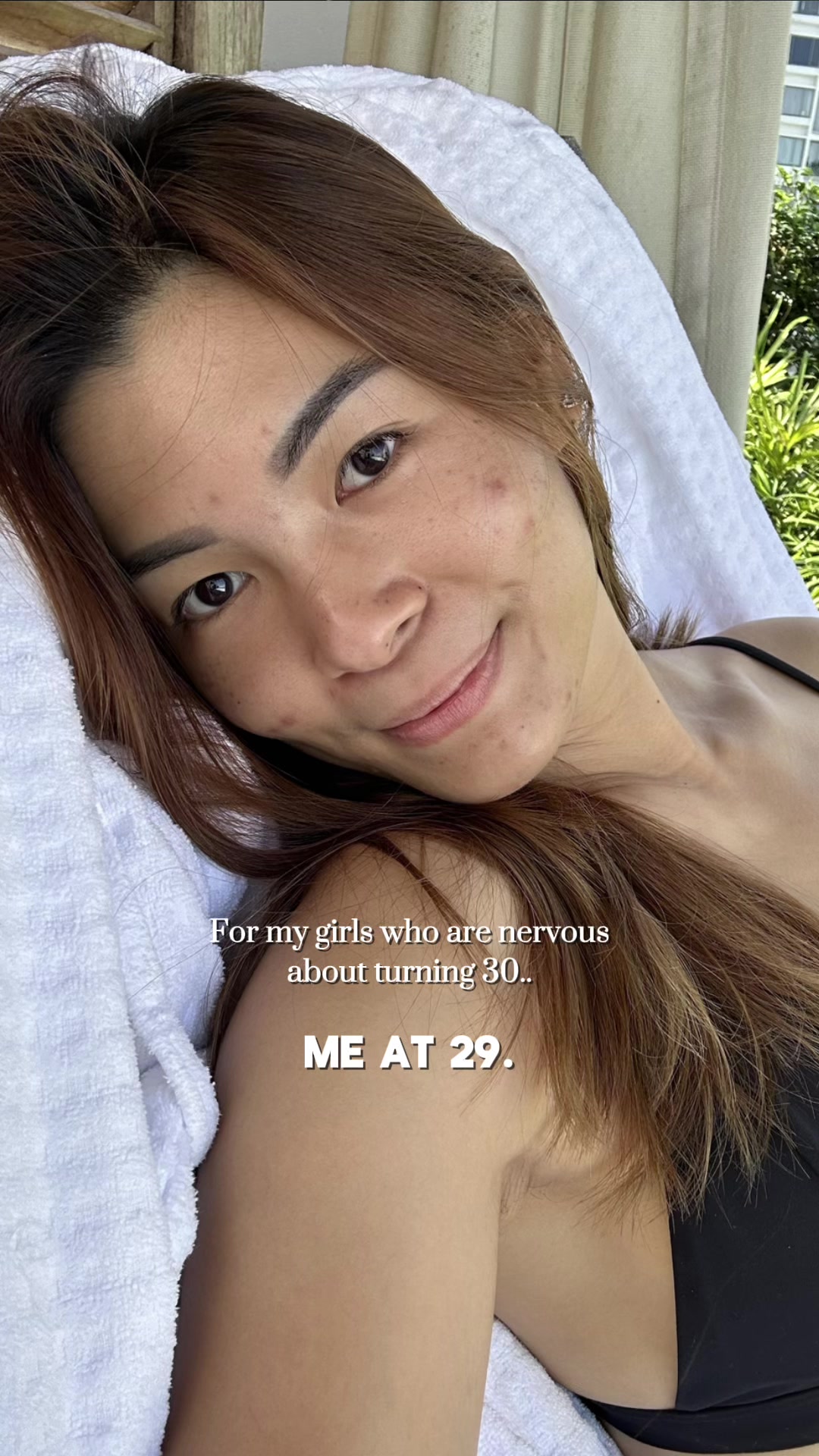 TikTok post by @amandersings for Avène. Caption reads: [...] especially when it happens in 48 hours.....