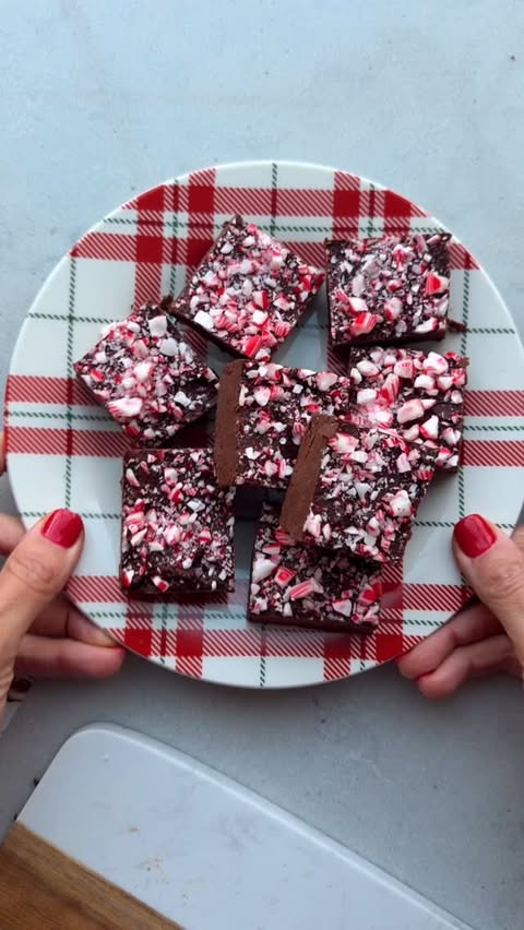 Instagram post by @feelgoodfoodie for Stonyfield Organic. Caption reads: #ad Make 2-ingredient fudge using only chocolate....