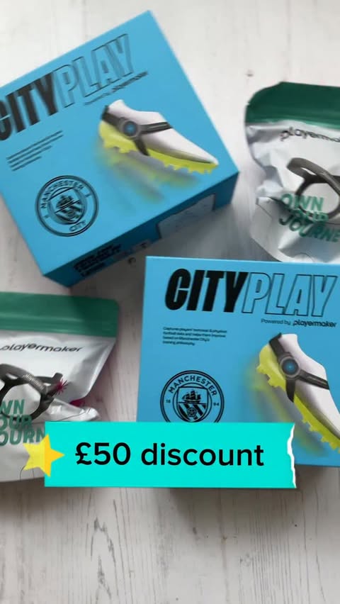 Instagram post by @allaboutatima for Playermaker. Caption reads: [...] a massive discount this November with....