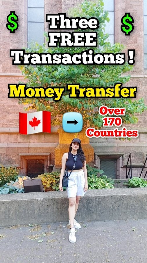 Instagram post by @zeste.canadaimmigration for Paysend. Caption reads: International Money Transfer From Canada Has Now....