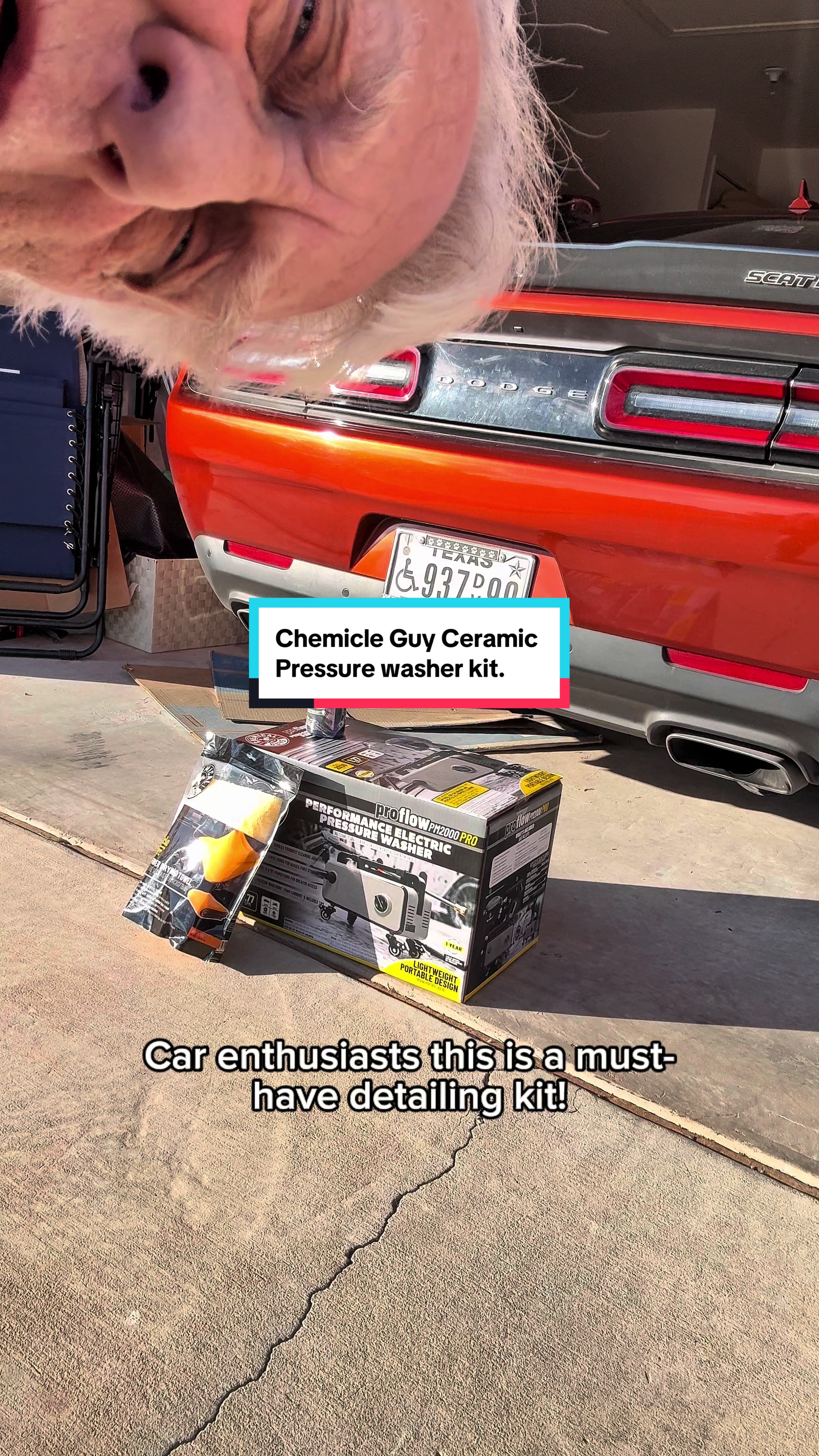 TikTok post by @2.ss.beast for Chemical Guys. Caption reads: [...] is a must-have detailing kit! Chemical Guys....