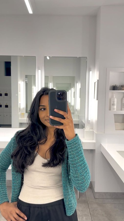 Instagram post by @rohinimm for SoulCycle. Caption reads: #Ad Come with me to workout at @soulcycle and then....