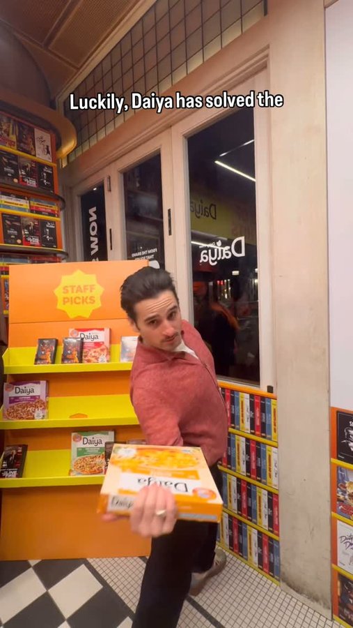 Instagram post by @joeydardano for Daiya Foods. Caption reads: [...] on my first love: cheese…good thing....