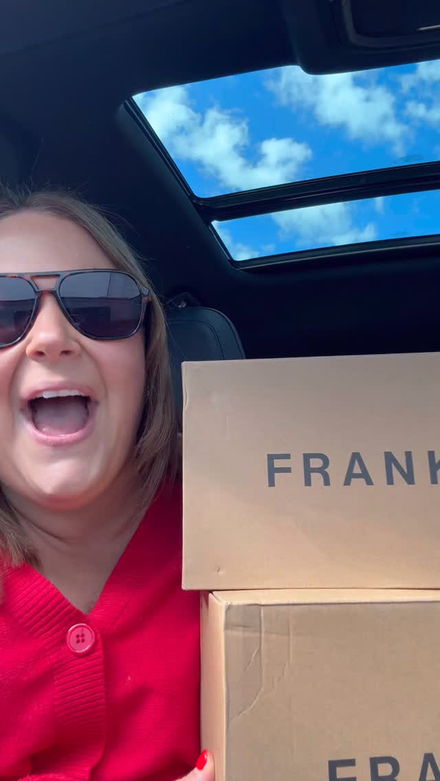 Instagram post by @melissajadestyle for FRANKIE4 footwear. Caption reads: It’s Big Summer Sale time at @frankie4footwear....