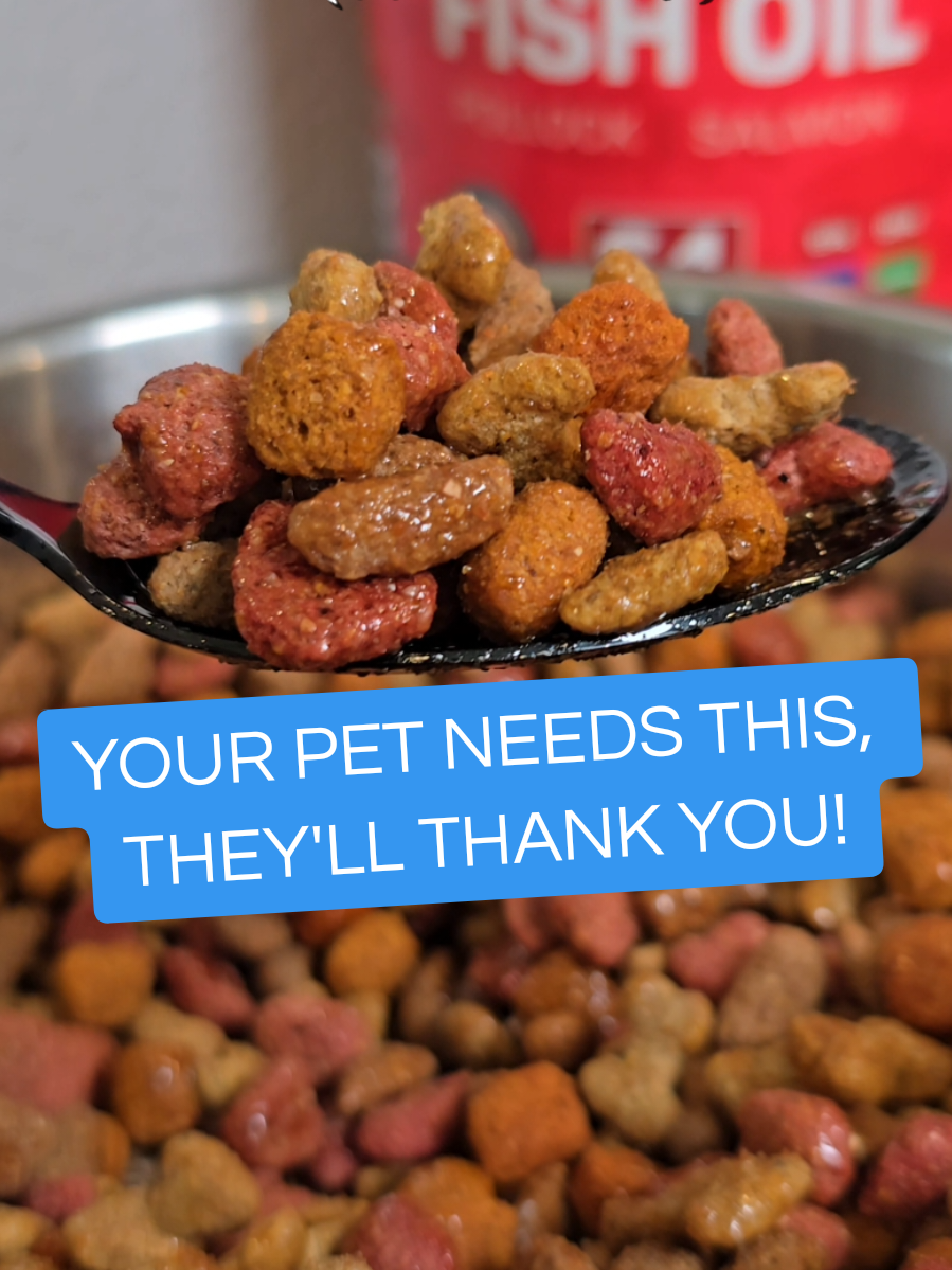 TikTok post by @bj_wannabefunny for Vital Pet Life. Caption reads: [...] absolutely loves the taste of this Vital Pet....