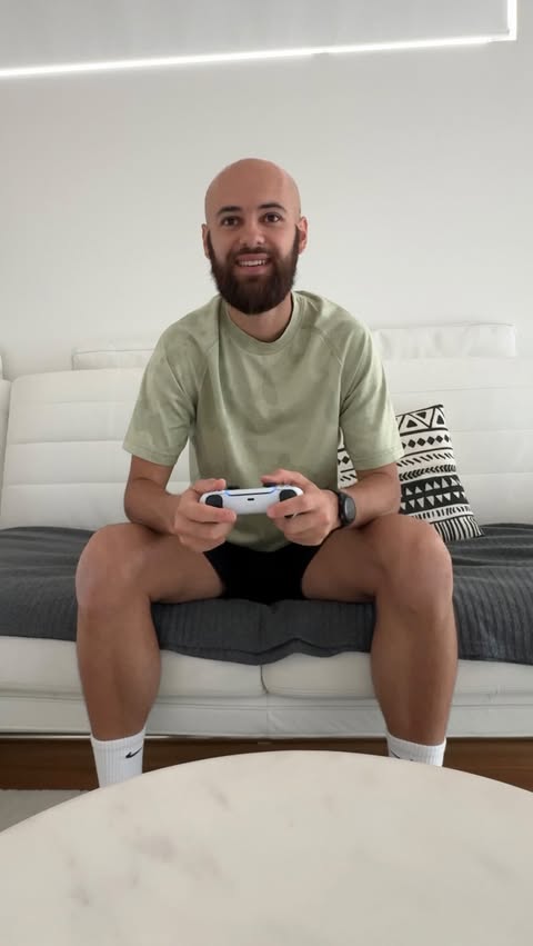 Instagram post by @kuziofficial for PlayStation. Caption reads: [...] playing FUT CHAMPS 😅🎮
Thank you....