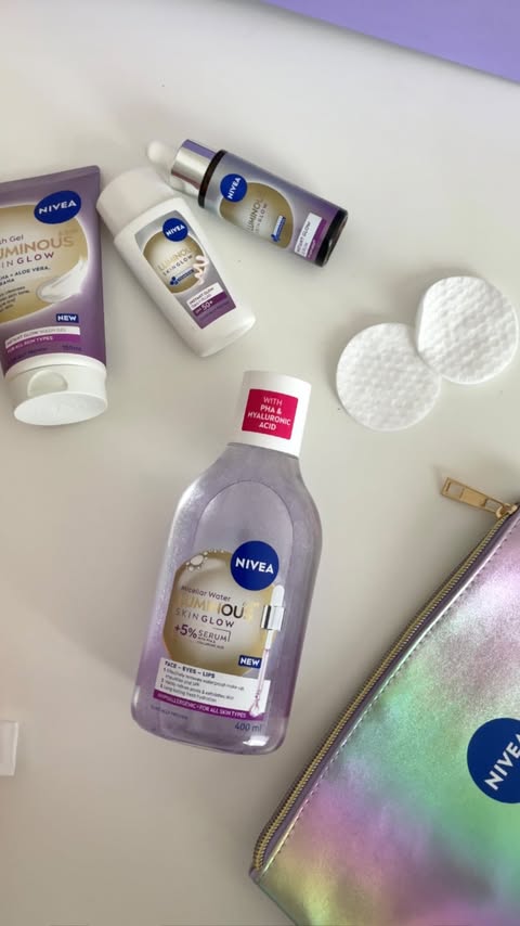 Instagram post by @luuyyanda for NIVEA South Africa. Caption reads: [...] and plug YOUR Glow Squad too!✨....