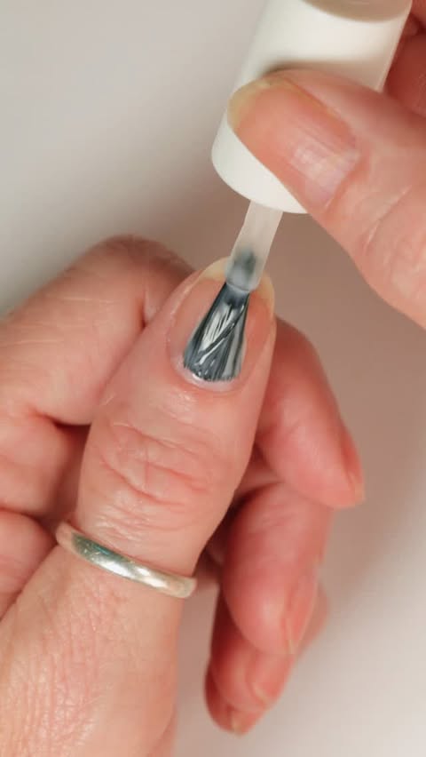 Instagram post by @livwithbiv for essie. Caption reads: [...] this gorgeous sheer nail polish. This is....