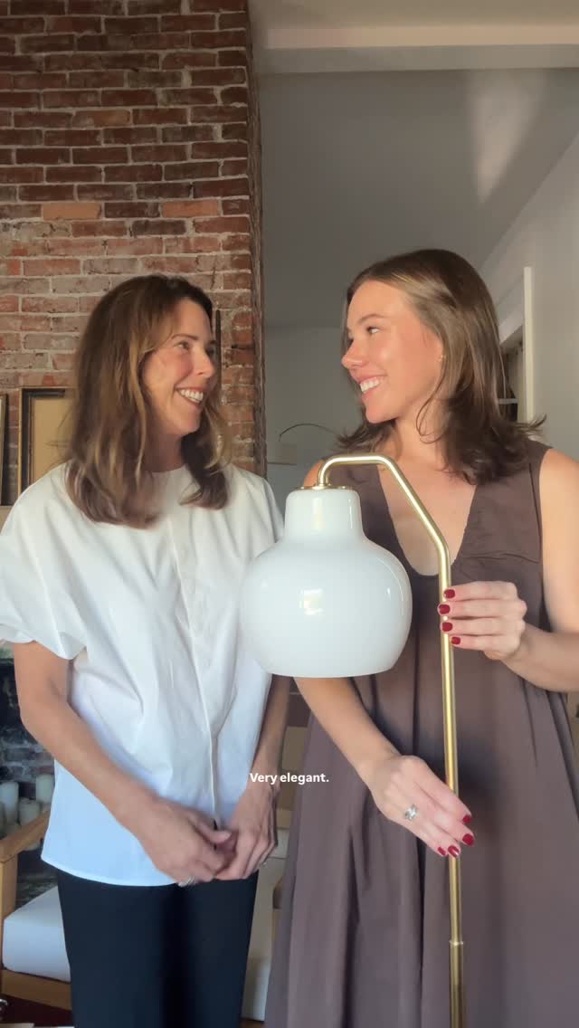 Instagram post by @nataliemarceta for Louis Poulsen. Caption reads: [...] up right there with a good book 🍂📖....