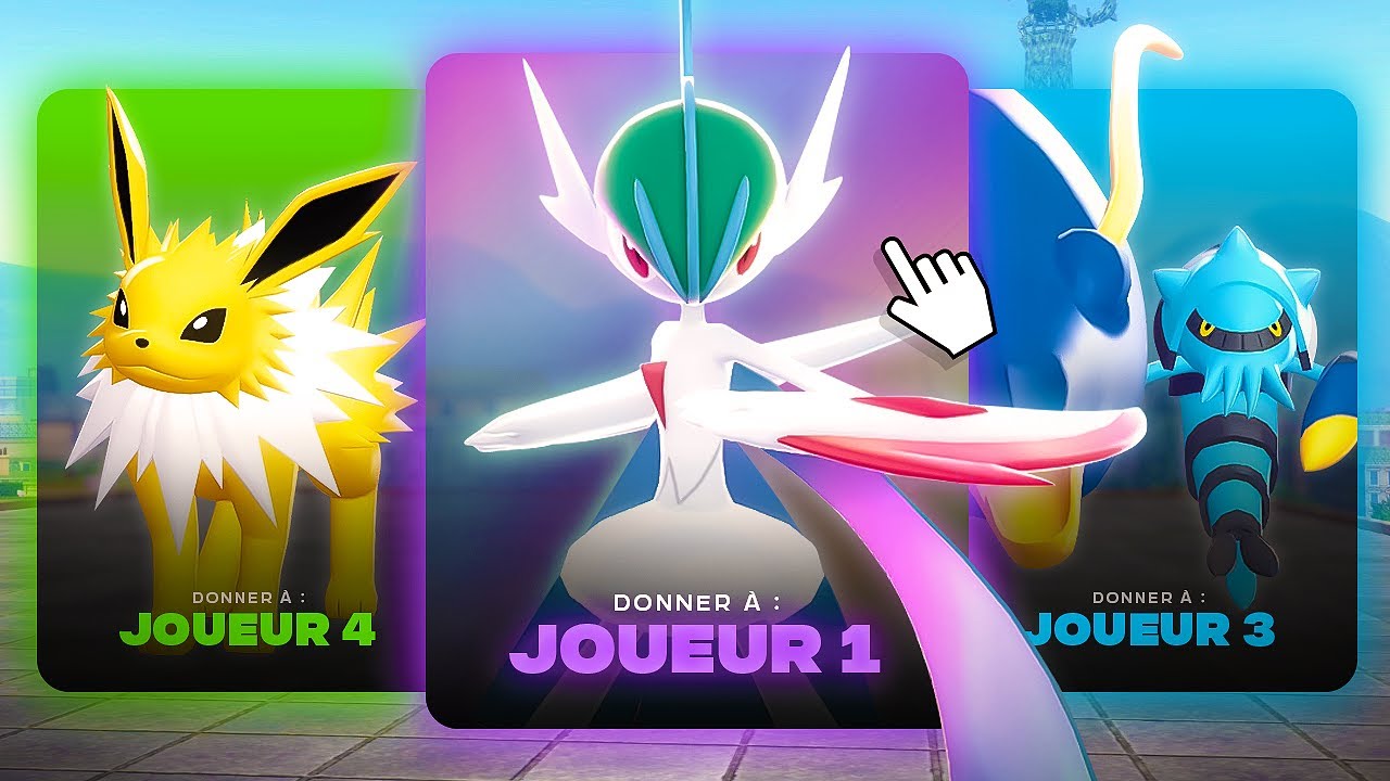 YouTube post by @Sneaze for Emma. Caption reads: We choose our starters blindly in Pokémon Legends....