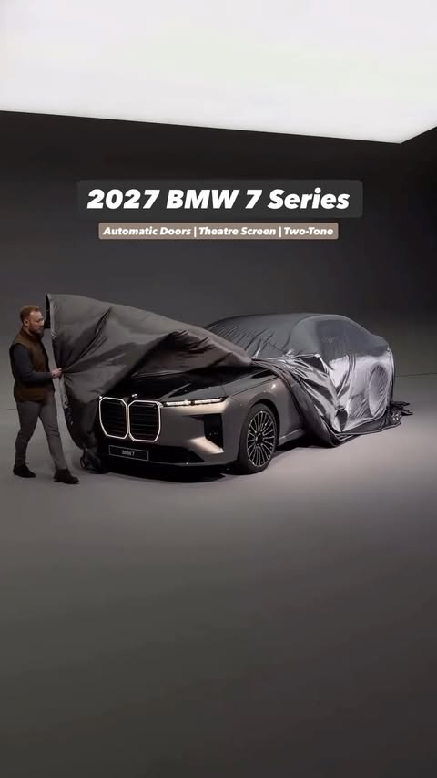 Instagram post by @bimmerworldbrothers for BMW. Caption reads: [...] do you rate the 7 Series LCI from 1-10?🧐....