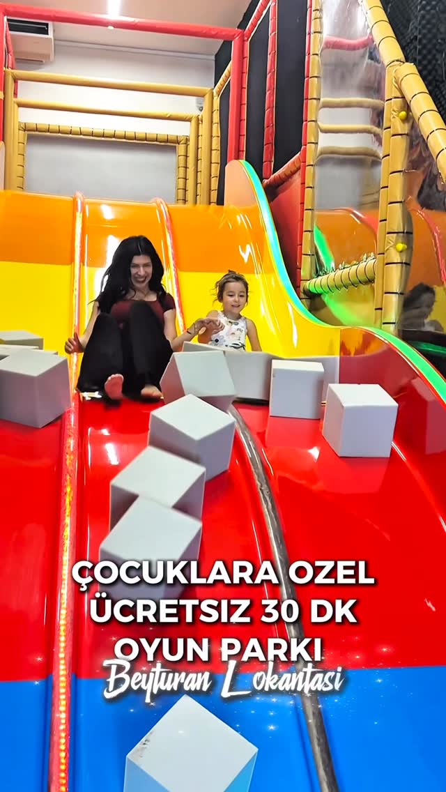Instagram post by @izmirde_kesif for Yemeksepeti. Caption reads: Beyturan Lokantasının yeni açılan oyun parkına....