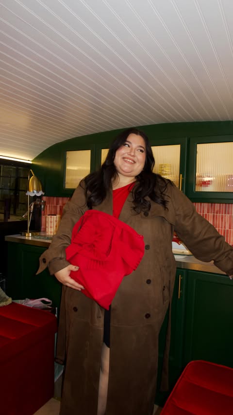 Instagram post by @all.things.jas for TJ Maxx. Caption reads: all aboard the @tjmaxx MAXXINISTA EXPRESS 🚂❤️....