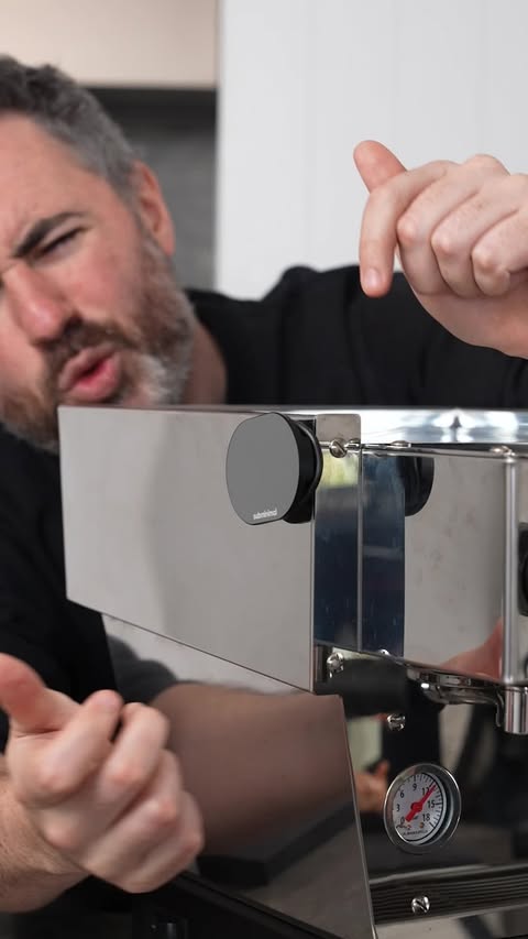 Instagram post by @goldenbrown.coffee for Subminimal. Caption reads: @subminimal UpShot Mirror makes looking at the....