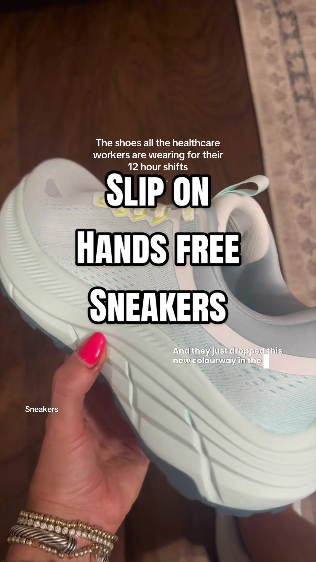 TikTok post by @jenniferdean41 for Allswifit. Caption reads: Slip on and go! Comfy and cute! 👟 @ALLSWIFIT....