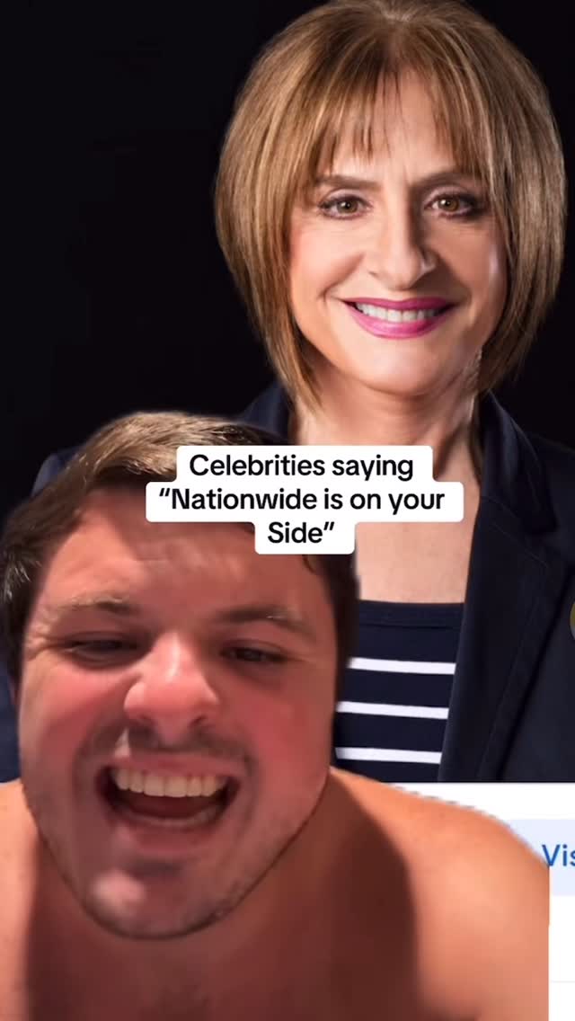 Instagram post by @seanmcmanusofficial for Nationwide. Caption reads: @nationwide is on your side.