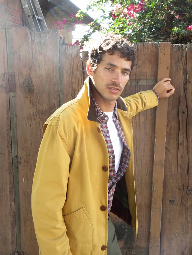 Instagram post by @hectorpdoria for J.Crew. Caption reads: barn jacket for the season @jcrew #jcrewpartner.