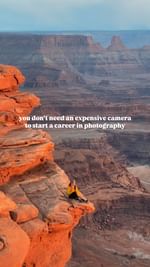 Instagram post by @emilie.hofferber for Moment. Caption reads: [...] get my first brand partnership (hello....