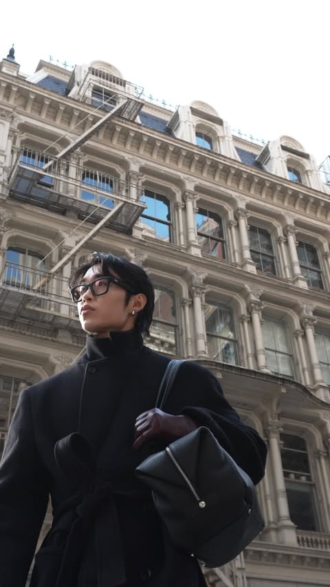 Instagram post by @theedwardpark for Ray-Ban. Caption reads: Sharing my life from thousands of miles away with....