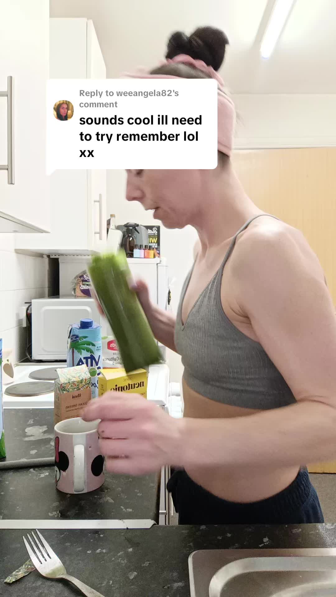 TikTok post by @jodies_new_lifestyle92 for Rheal Superfoods. Caption reads: Replying to @weeangela82Thank you everyone, I know....