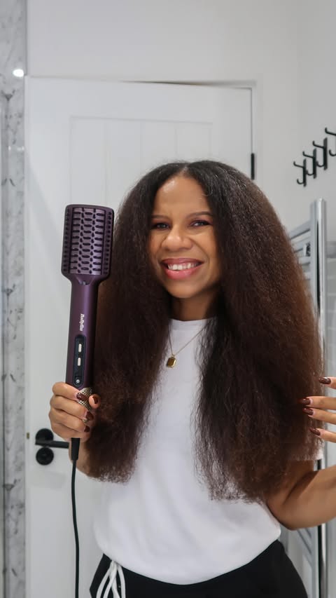 Instagram post by @simply_charlette for BaByliss. Caption reads: This is my favourite hair tool right now to get....