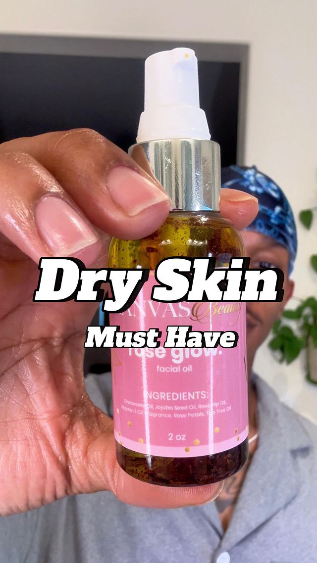 Instagram post by @celldinero for Canvas Beauty Brand. Caption reads: Have you tried rose oil? 🌹 

I’m using....