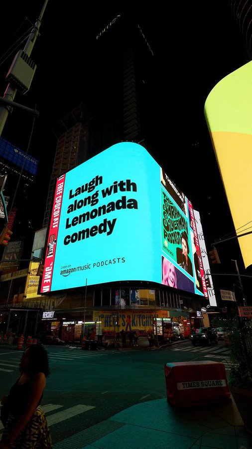 Instagram post by @threedomusa for Lemonada Media. Caption reads: [...] for showcasing some of Lemonada Media’s....