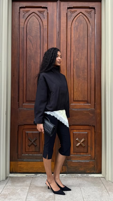 Instagram post by @gracesmith.7 for ASTR The Label. Caption reads: [...] transition wardrobe ready with @astrthelabel....
