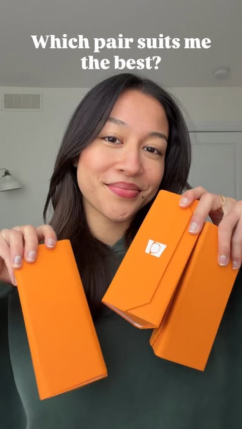 Instagram post by @nicolejamielc for SmartBuyGlasses. Caption reads: I’ve been wearing contacts since I was 15 because....