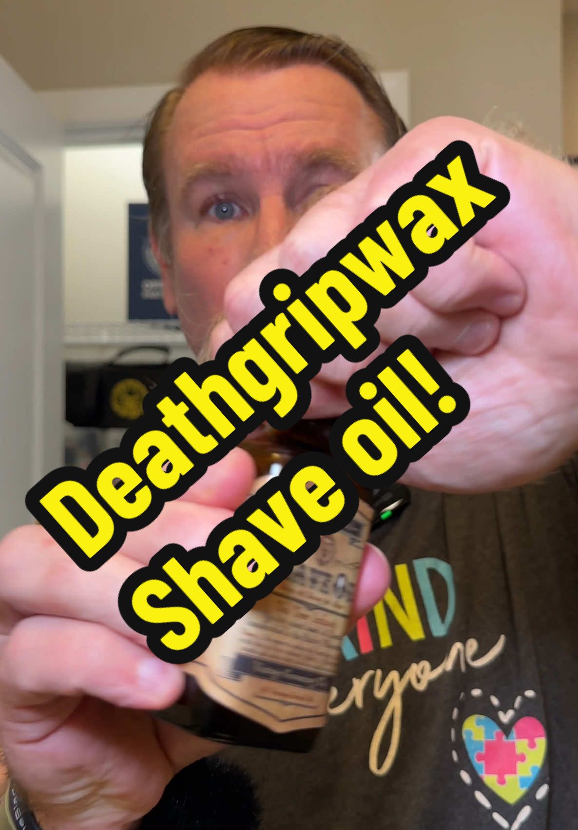 TikTok post by @bobandelliothismustache for Death Grip Wax. Caption reads: 2 biggest things I recommend that have helped me....