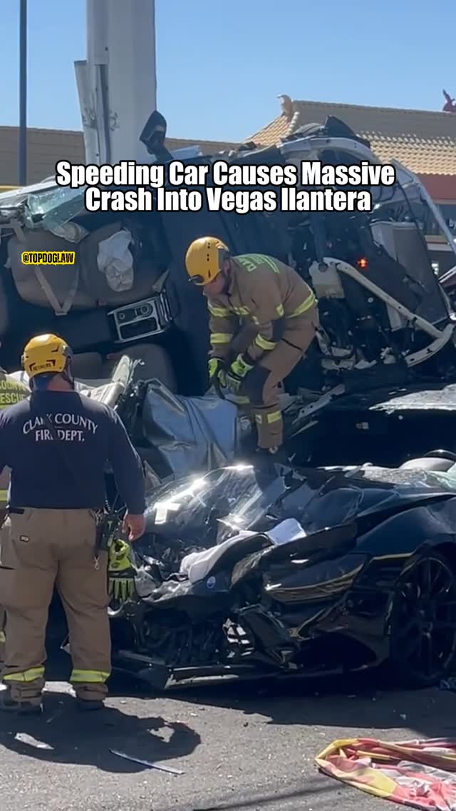 Instagram post by @lasvegasscoop for James Helm. Caption reads: #ad Vegas is a real-life GTA server. Everyone....