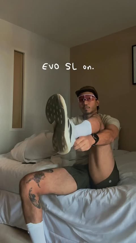 Instagram post by @more_and_me for Shokz. Caption reads: run fit, not just run fast. 😆....