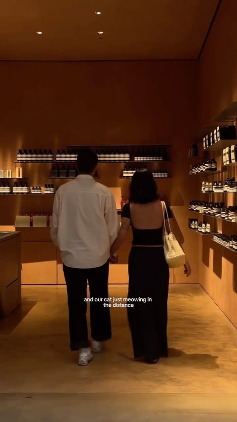 Instagram post by @clarahongg for Aesop. Caption reads: [...] gifts for those you hold close at @aesop.....
