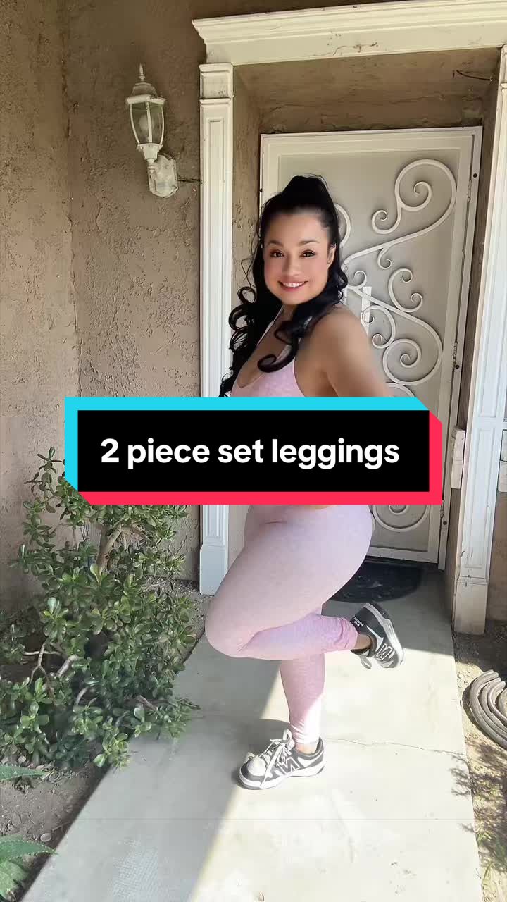 TikTok post by an influencer for Glowmode. Caption reads: GLOWMODE Pink Leopard Collection with [...].