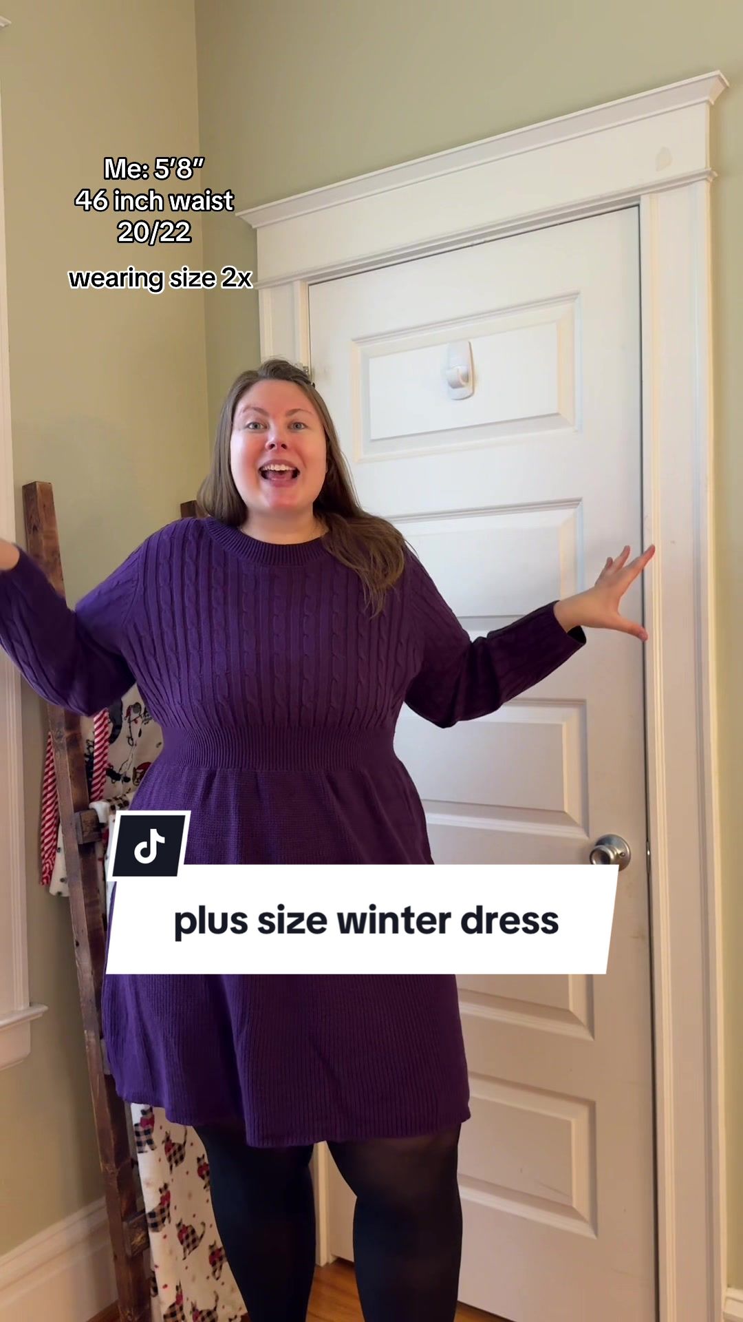 TikTok post by @thehoneyside for BloomChic. Caption reads: @BLOOMCHICUSOFFICIAL sent me the CUTEST plus size....