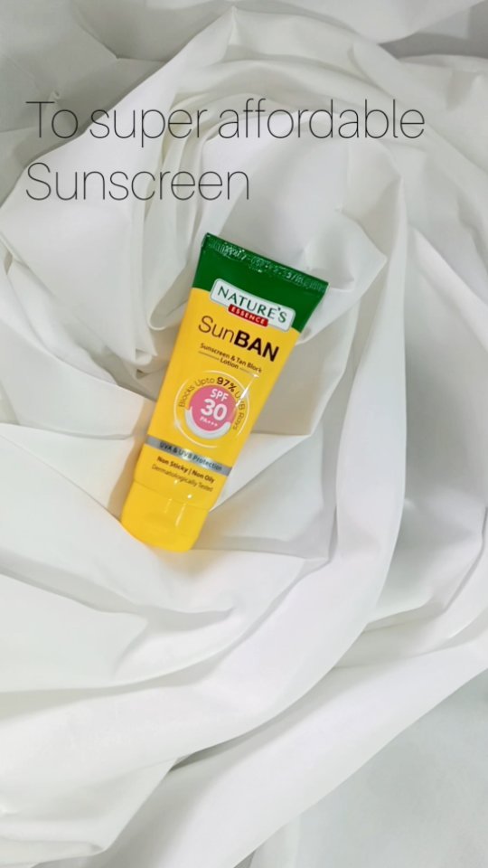 Instagram post by @anisha.chakraborty_ for Nature’s Essence. Caption reads: #ad #gifted #collab
Feature of the sunban....