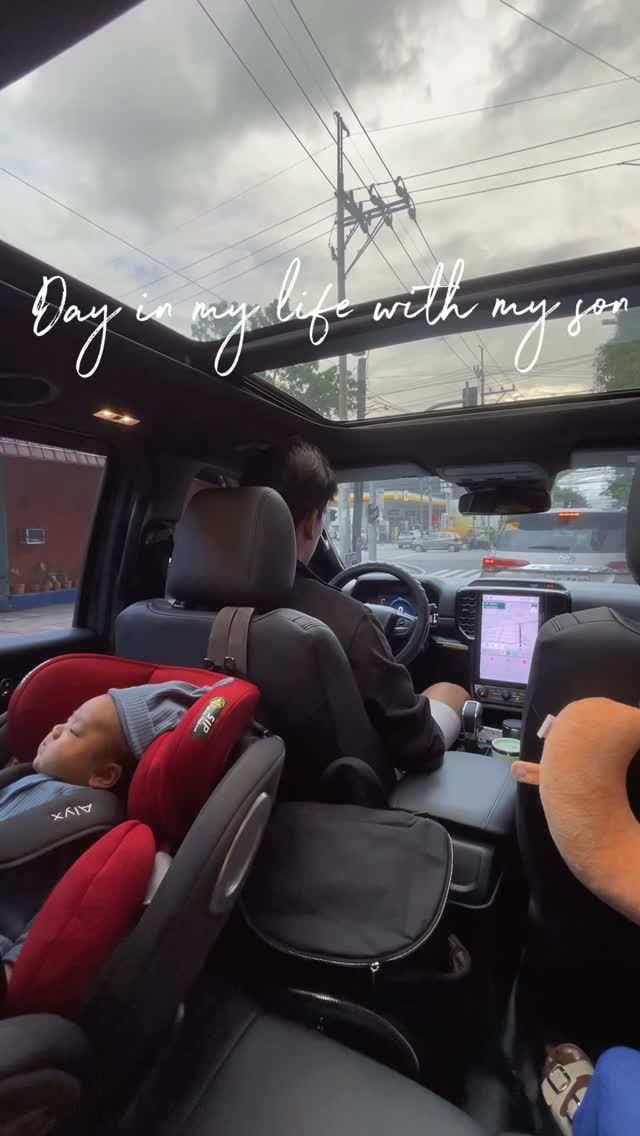 Instagram post by @bryanbagunas01 for Champion. Caption reads: Wearing Champion while carrying my little....