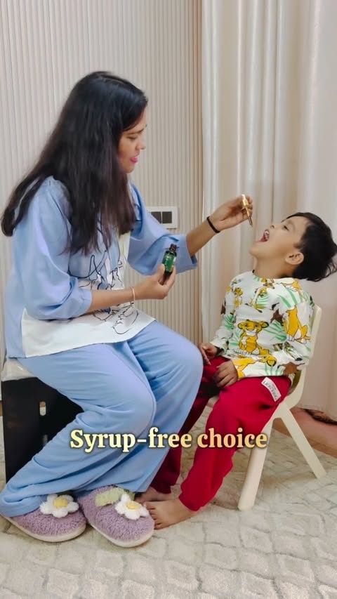 Instagram post by @lil_babie_world for Vasu Healthcare. Caption reads: I wanted a gentle, natural way to support my....