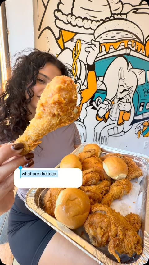 Instagram post by @darbarshalal for Mustard. Caption reads: @darbarshalal 🙏✨🍗 my South Richmond Hill friends....