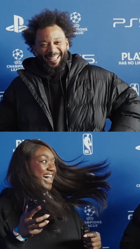 Instagram post by @anitaabayomi_ for PlayStation. Caption reads: [...] + Marcelo = The Ultimate Combo 🤝🇧🇷....