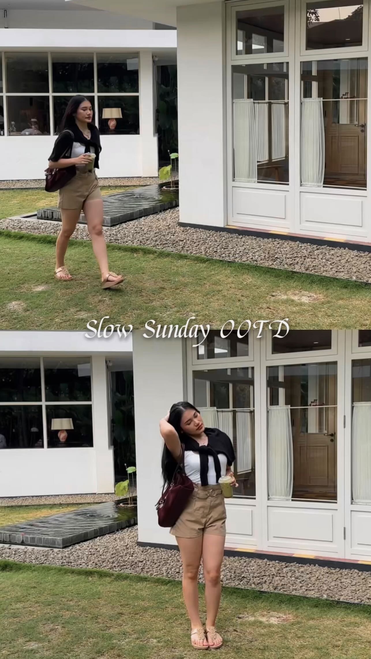 Instagram post by @kellyaliandra for FitFlop. Caption reads: @fitflopid on, worries gone. 

Been wearing....