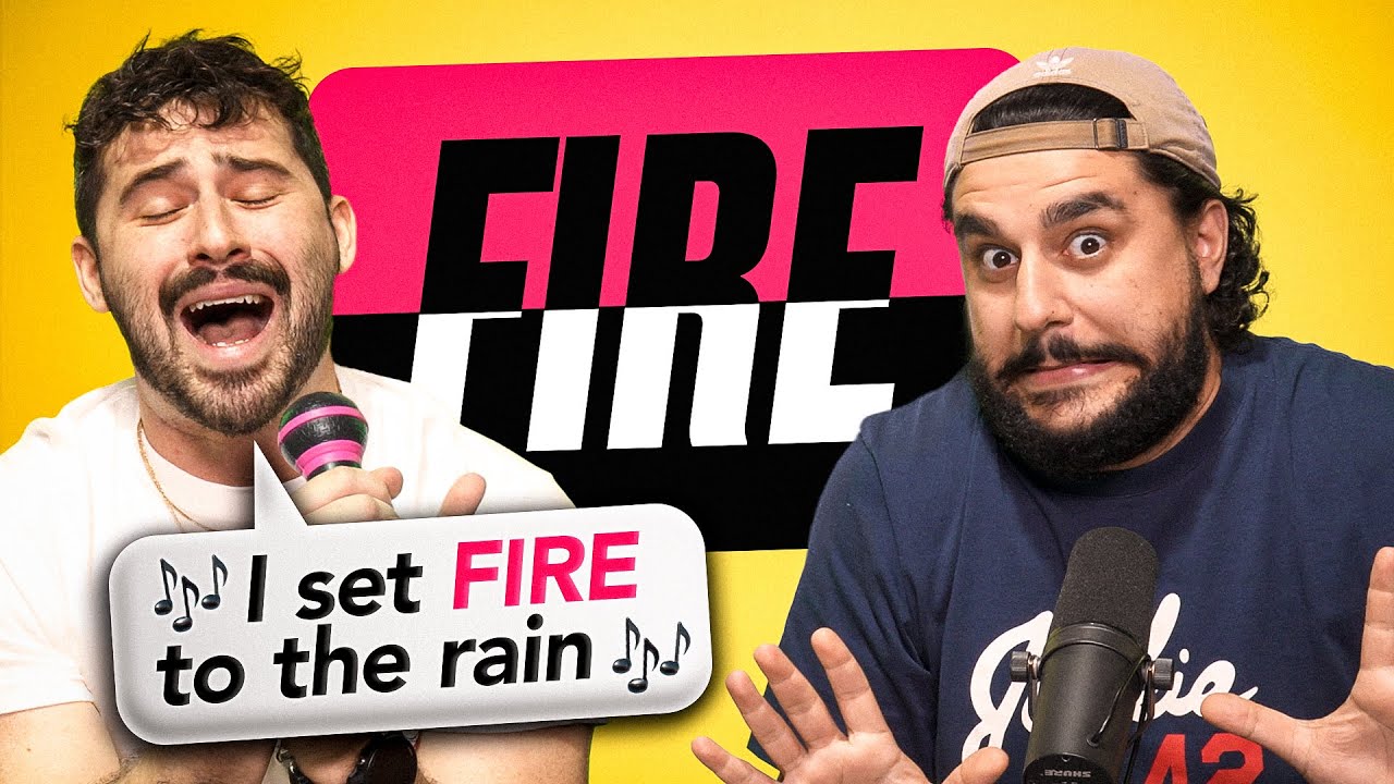 YouTube post by @SantagatoStudios for HEATONIST. Caption reads: Sing That Song | Grab The Mic 2.