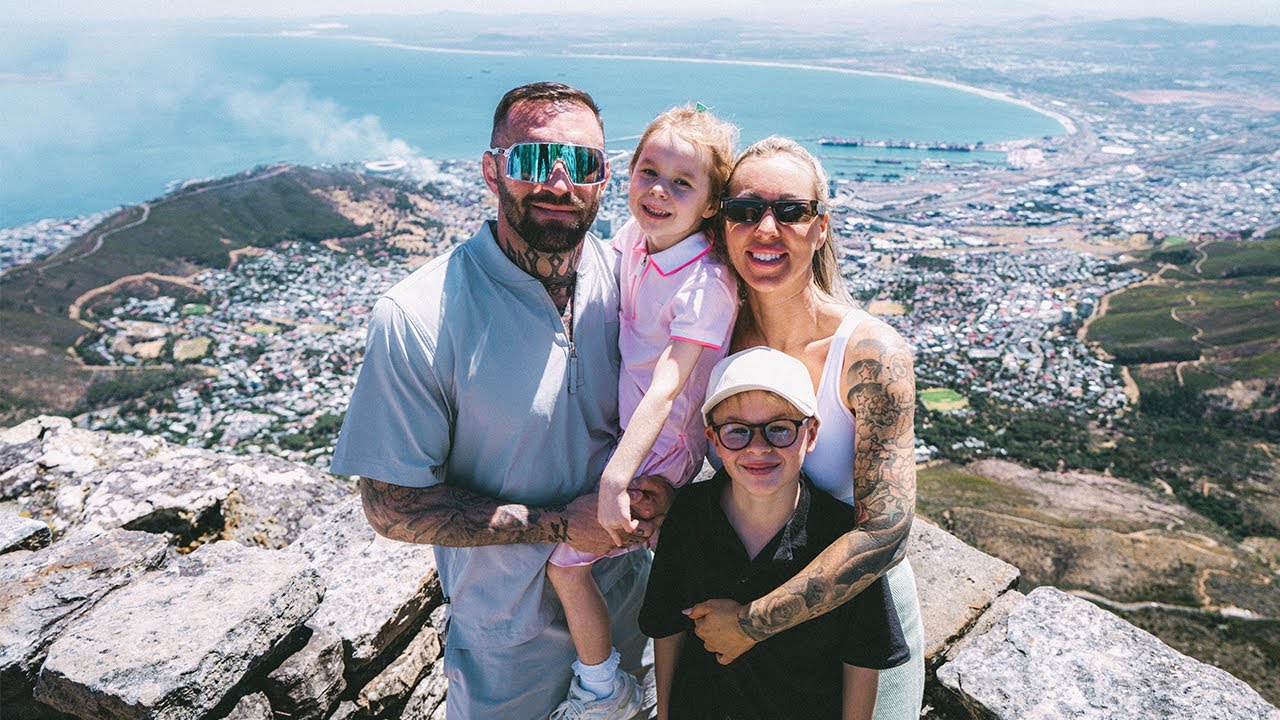 YouTube post by @Christian-Eckerlin for Venum. Caption reads: The FIRST time in SOUTH AFRICA! 🇿🇦.