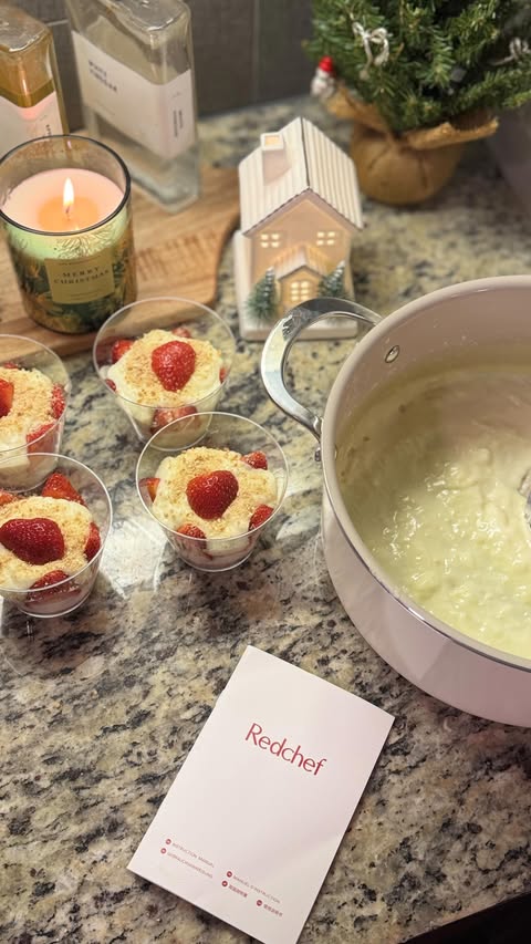 Instagram post by @lifestyl_america for Redchef Home. Caption reads: ✨ Magnolia time! ✨
Soft, creamy layers of....