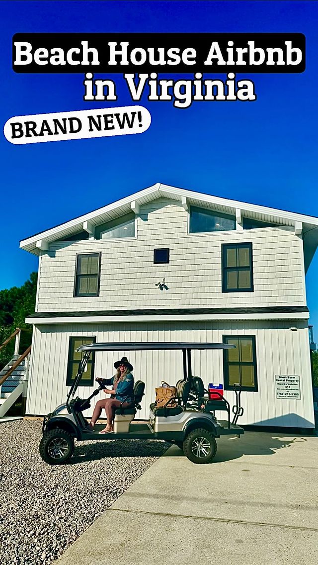 Instagram post by @rvahikergirl for Southern Living. Caption reads: ⚓️Who needs a beach getaway?⬇️ 👍🏼 This one is....