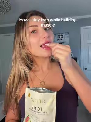 TikTok post by @lilyc1_ for Arrae. Caption reads: @Arrae yummm #creatinegummies.