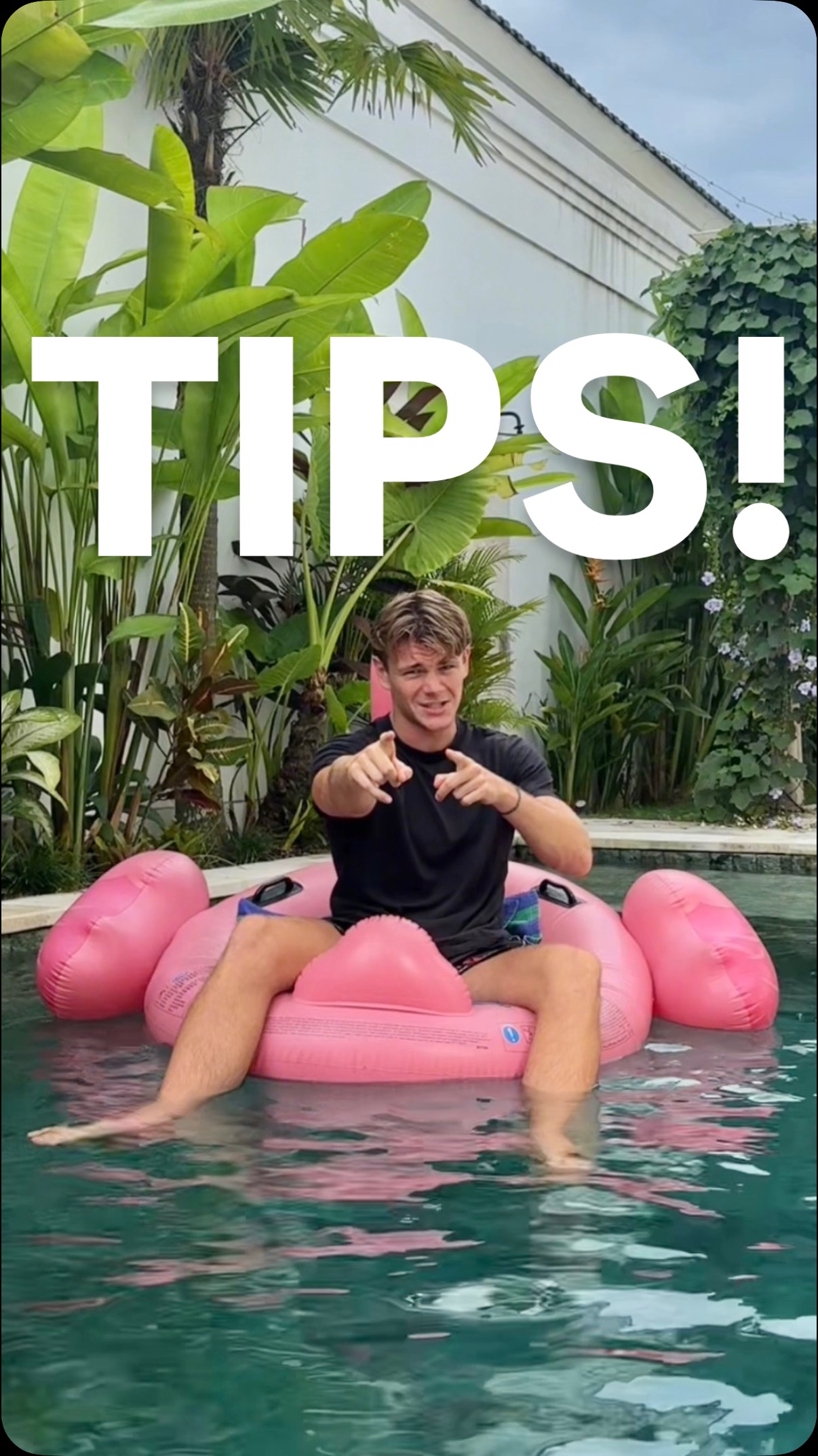 Instagram post by @georgebxckley for Airalo. Caption reads: 3 MUST DO’S before you go travelling!✈️

1. Double....