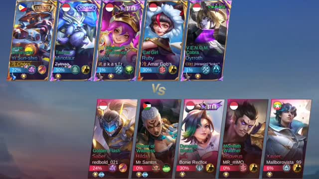Instagram post by @moisture.id for Mobile Legends: Bang Bang. Caption reads: [...] mobilelegendmaniac mlbbindonesia....
