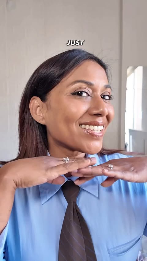 Instagram post by @skinnygirldiariez for WishCare. Caption reads: Hot take: sunscreen should glide, not fight your....